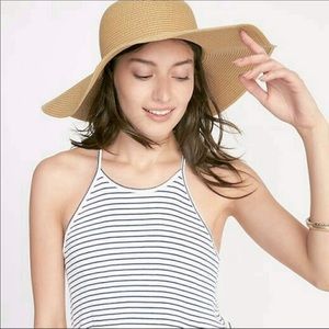 NWOT!! Old Navy Braided Wide-Brim Sun Hat